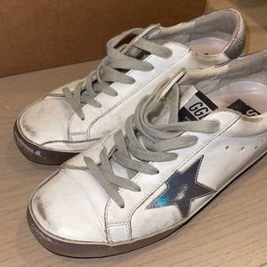 White GGDB golden goose sneaker